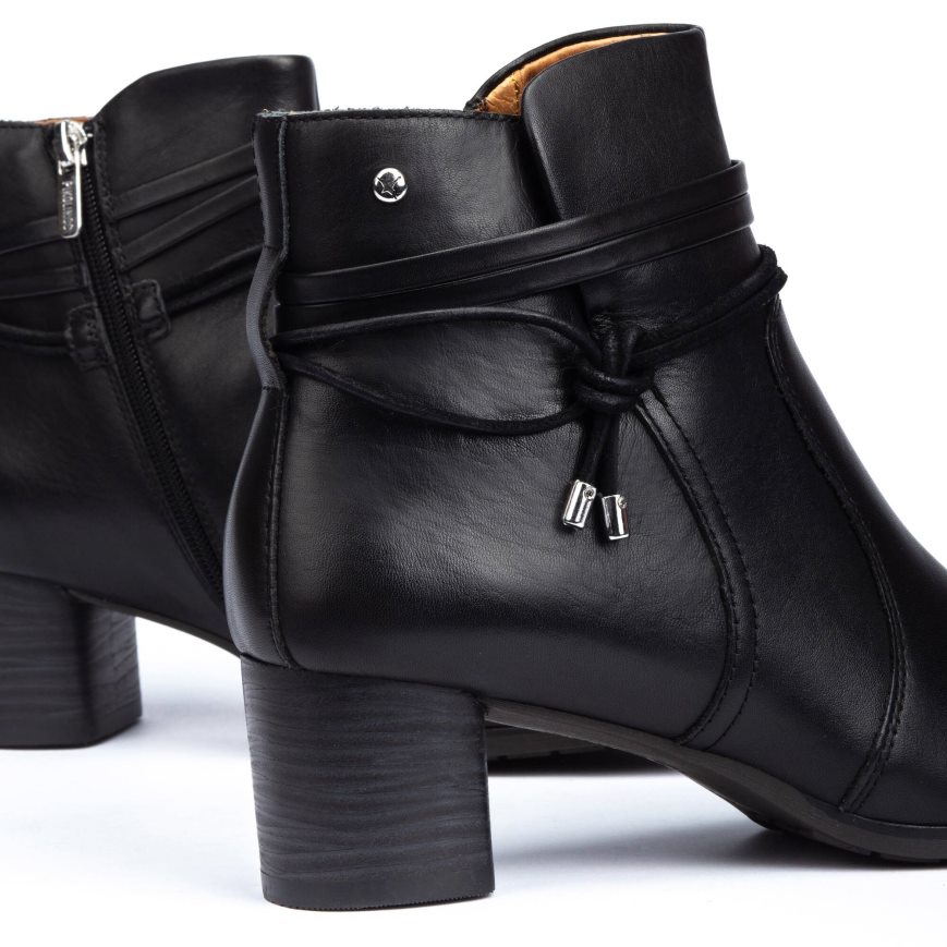 Women's Pikolinos CALAFAT Ankle Boots Black | NZ Y758193